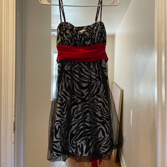 Speechless | Dresses | Zebra Print Homecoming Dress | Poshmark